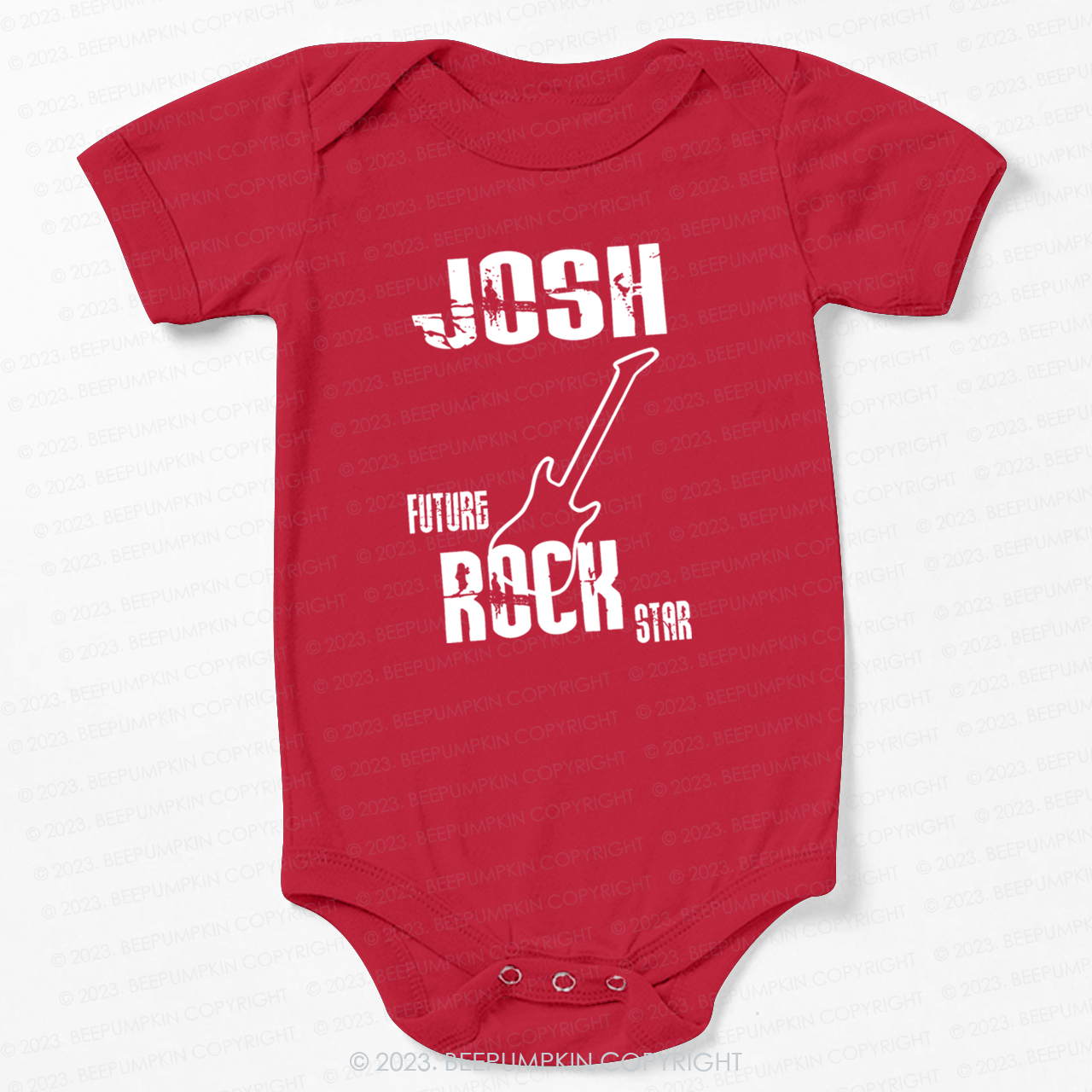  Personalised Future Rockstar Bodysuit For Baby 7