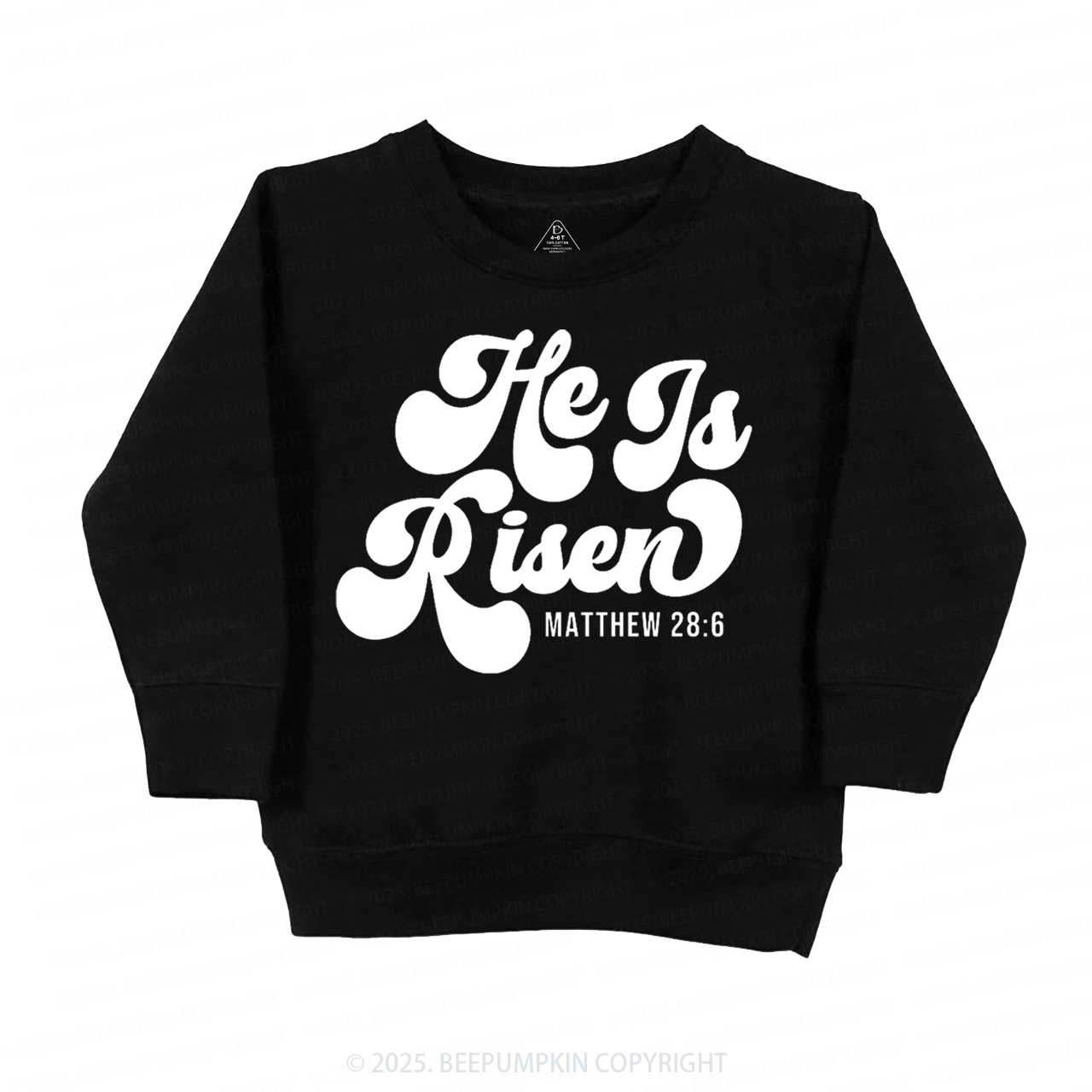 He Is Risen Kid's Sweatshirt 3