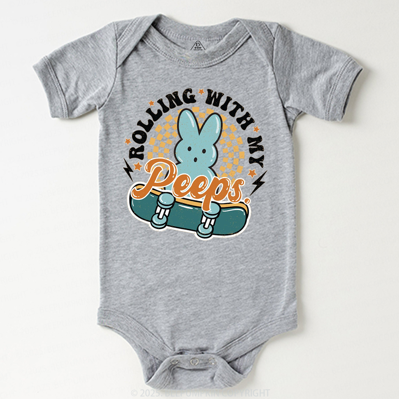 Rolling With My Peeps Bodysuit Beepumpkin