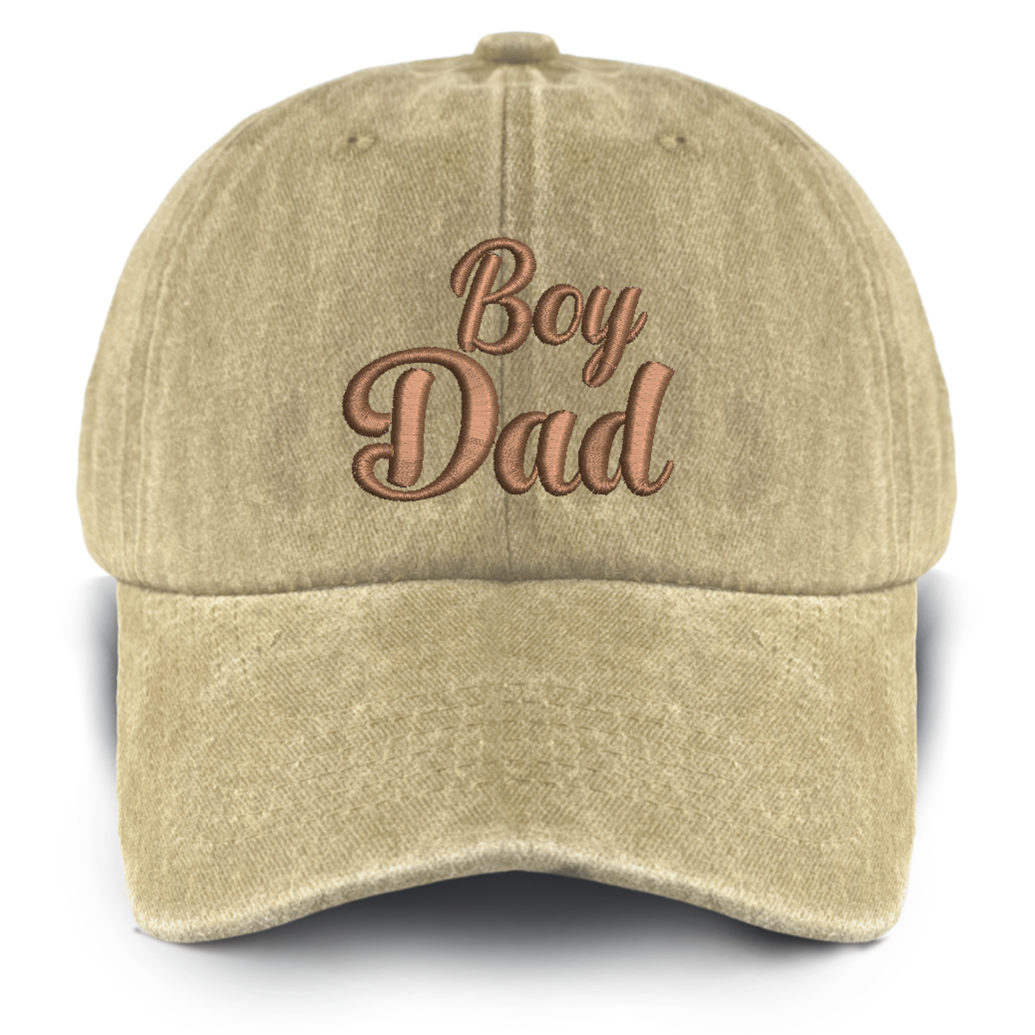Boy Dad Embroidered Baseball Cap