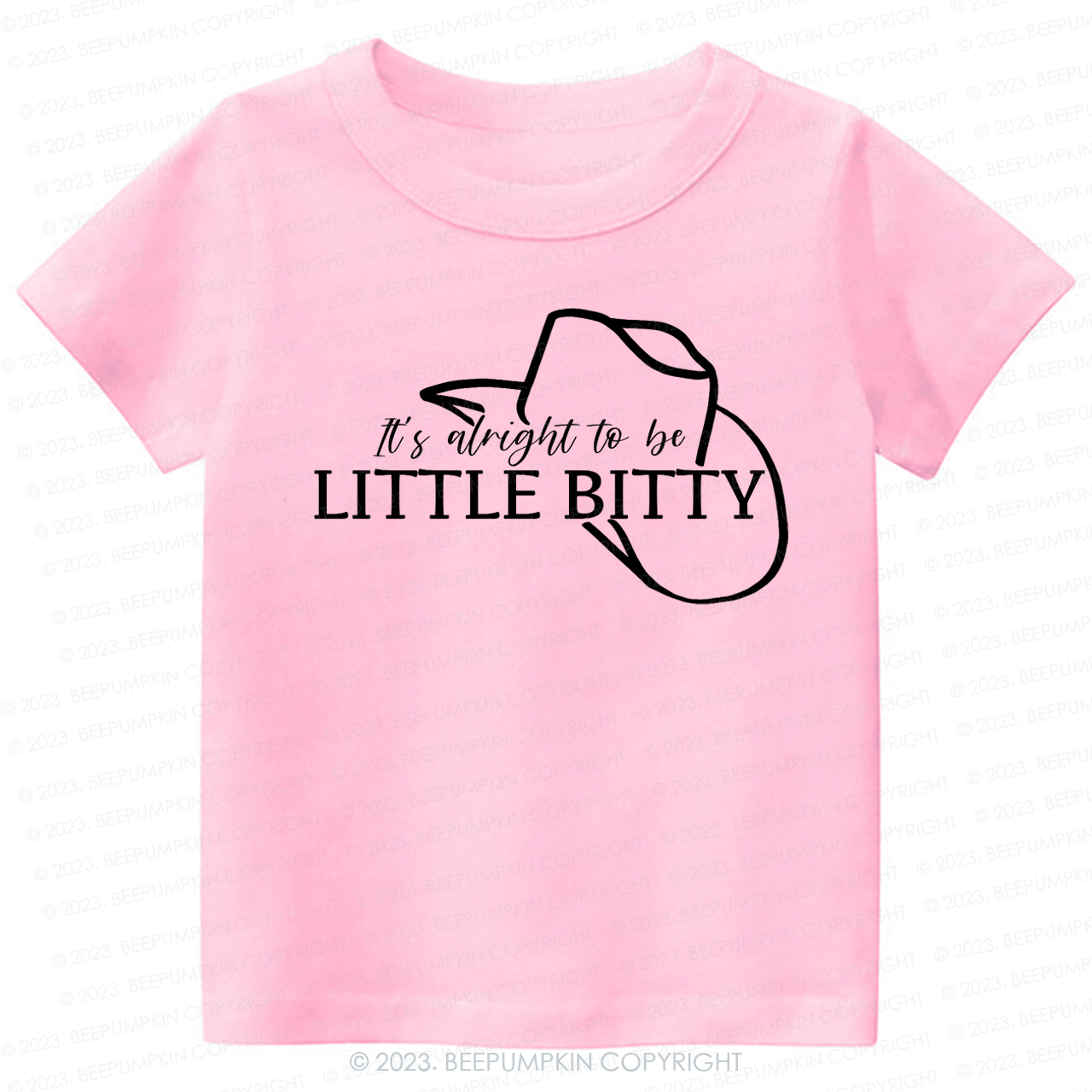 It's Alright To Be Little Bitty-Toddler Tees