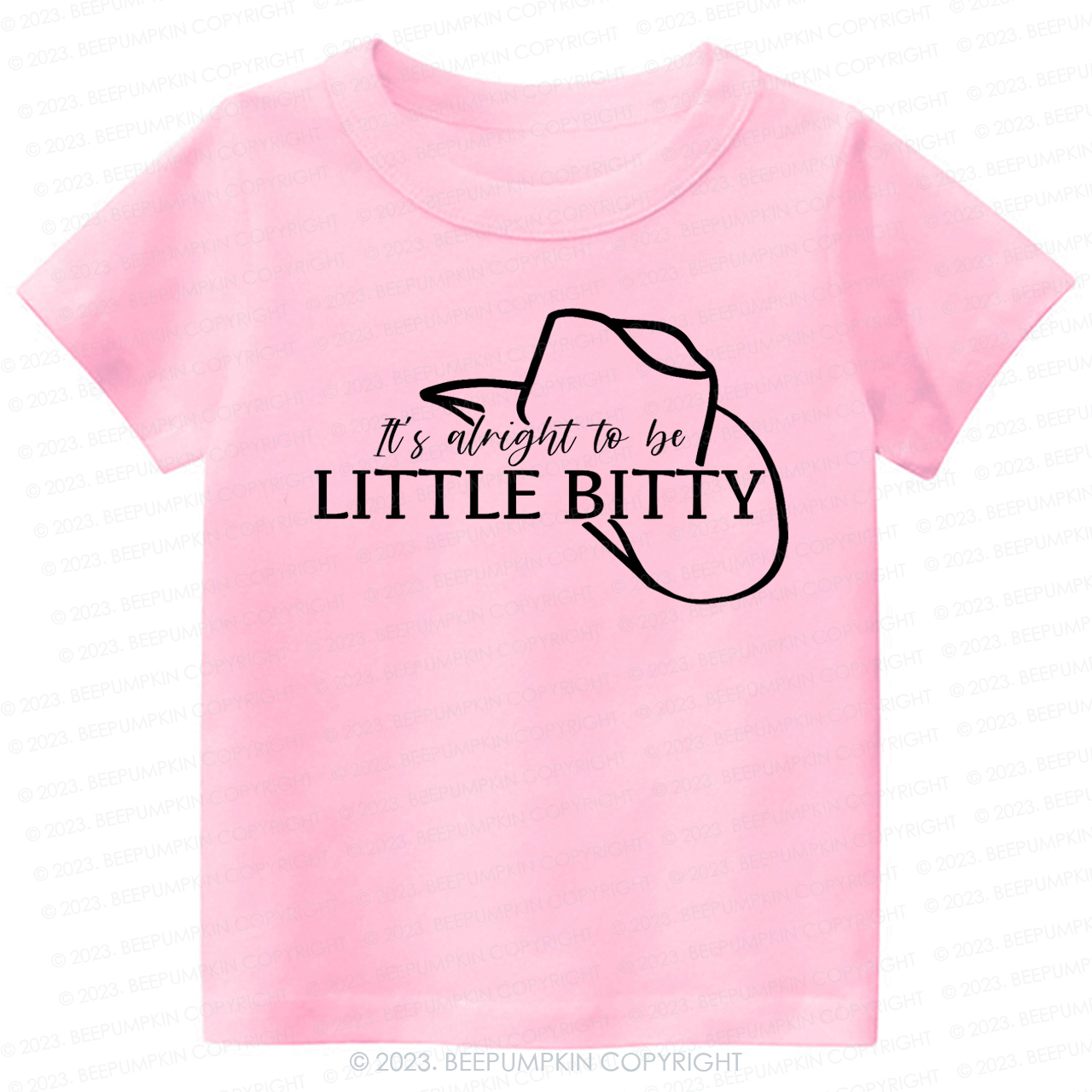 It's Alright To Be Little Bitty-Toddler Tees