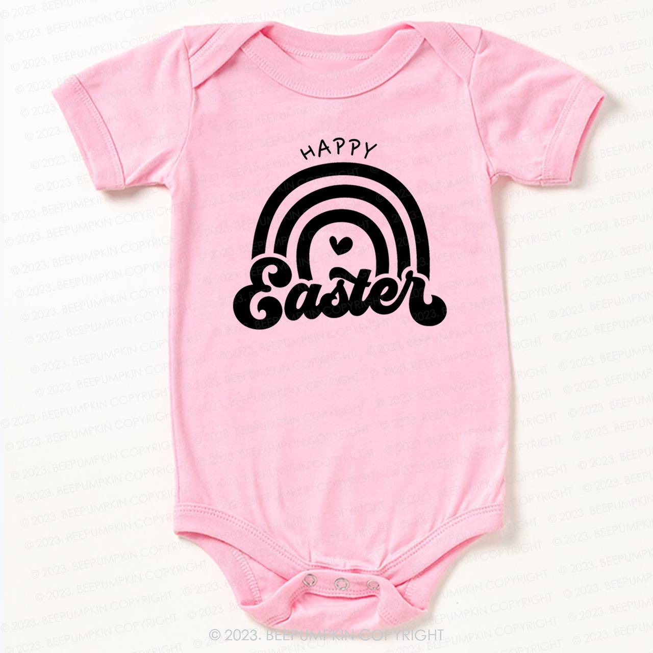 Happy Easter Rainbow Bodysuit For Baby