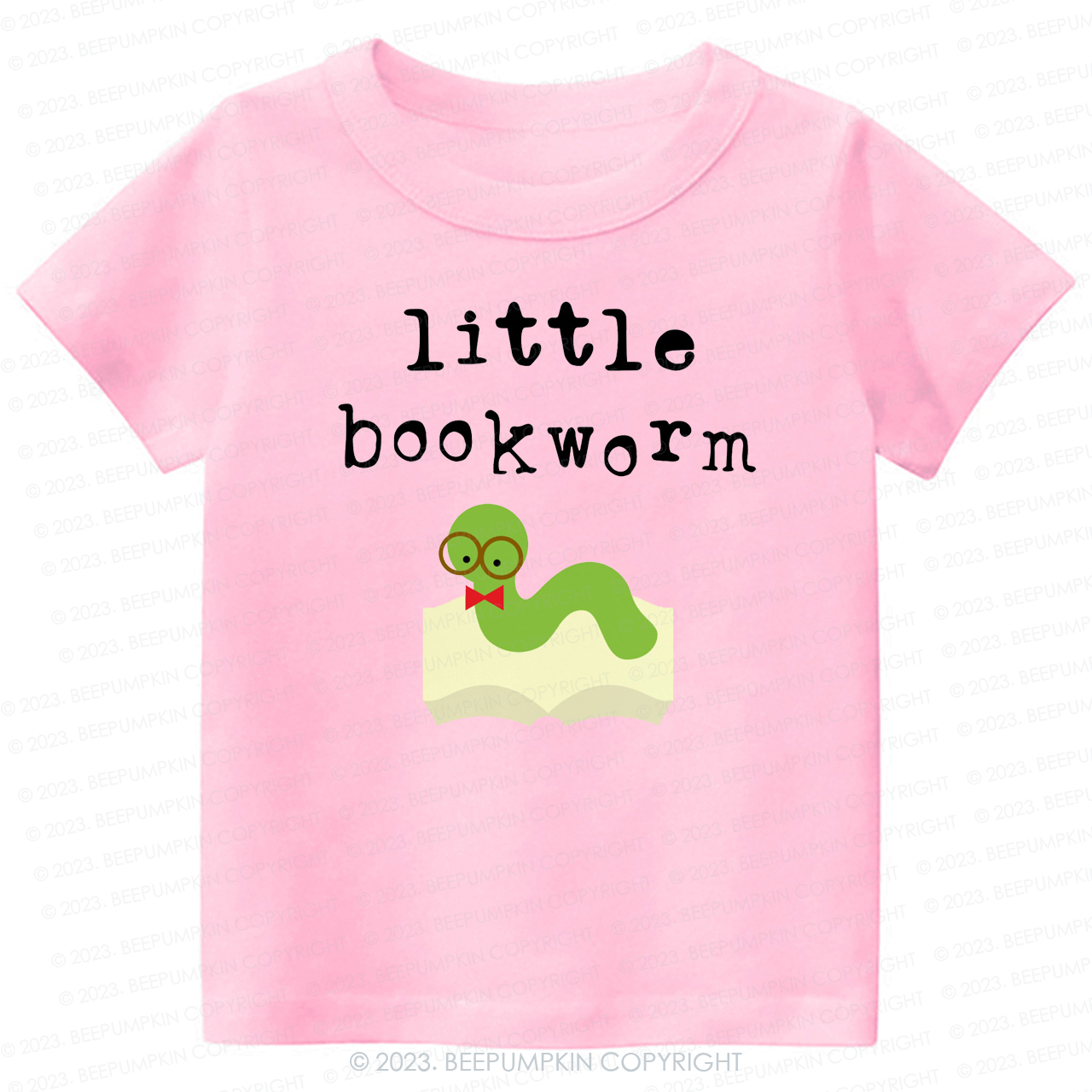 Little Bookworm Book Lovers Kids Shirt