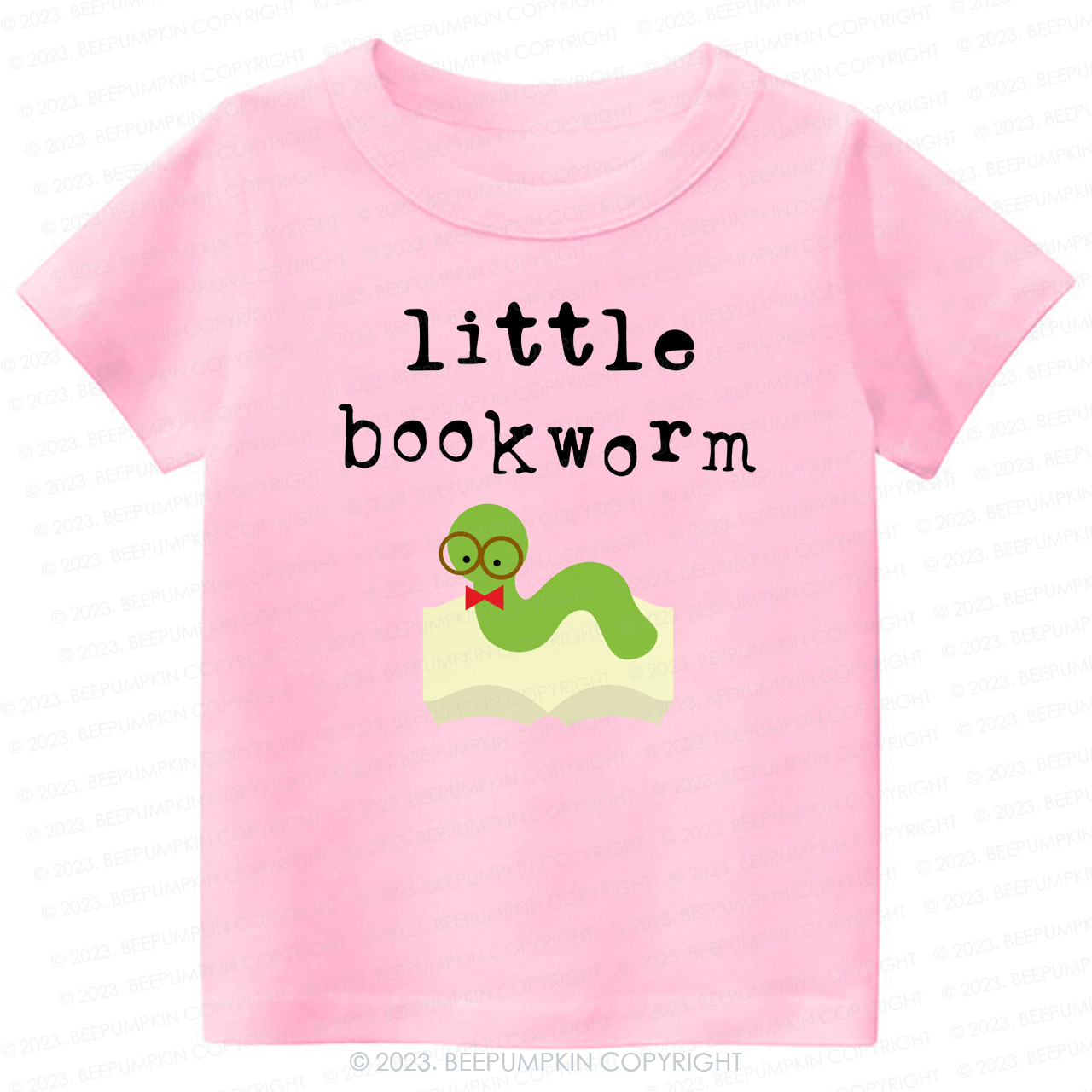 Little Bookworm Book Lovers Kids Shirt