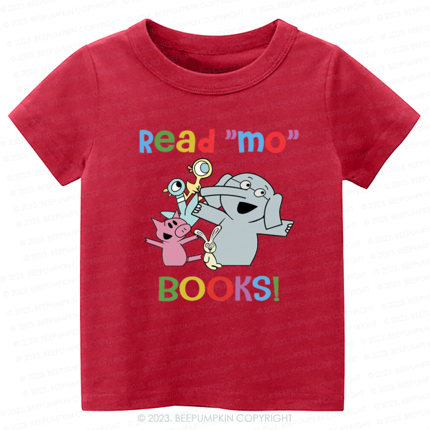 Read Mo Book It's a Good Day to Read a Book Kids Shirt