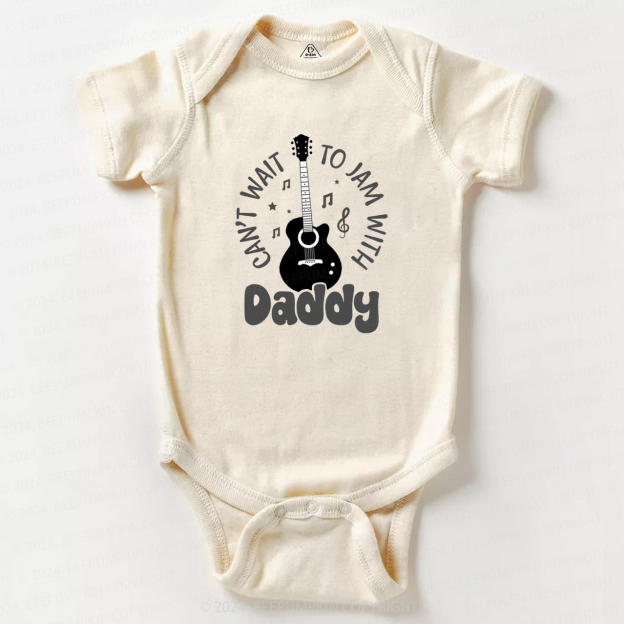 Can't Wait To Jaim With Daddy Baby Bodysuit 8