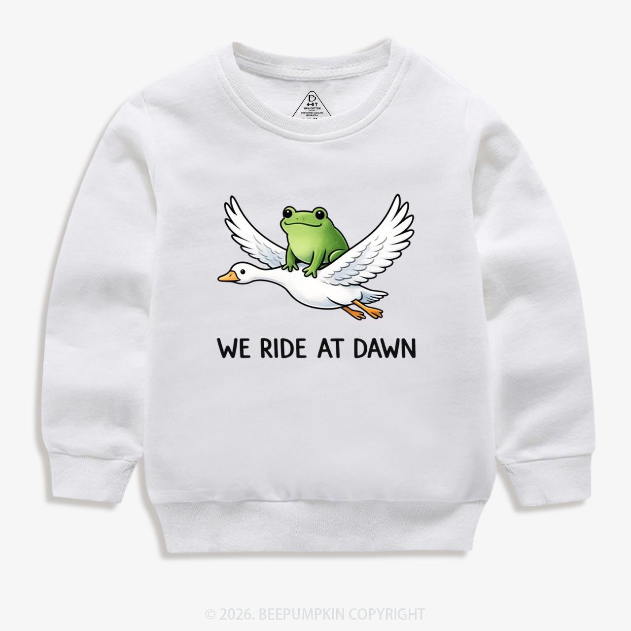 We Ride at Dawn Kid's Sweatshirt