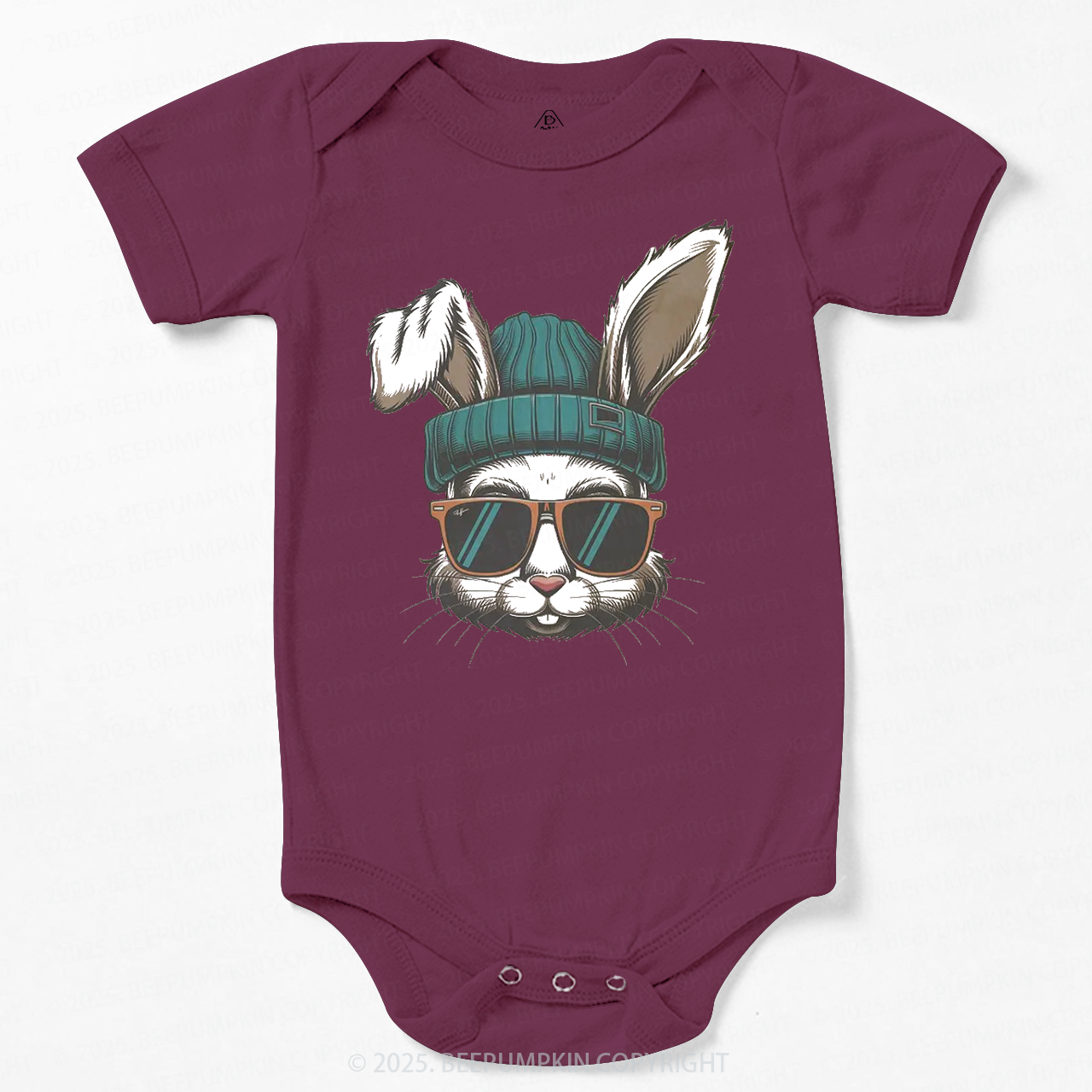 Hipster Bunny Bodysuit Beepumpkin