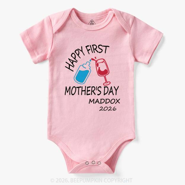 Happy Mother's/ Father's Day Cheers Bodysuit For Baby