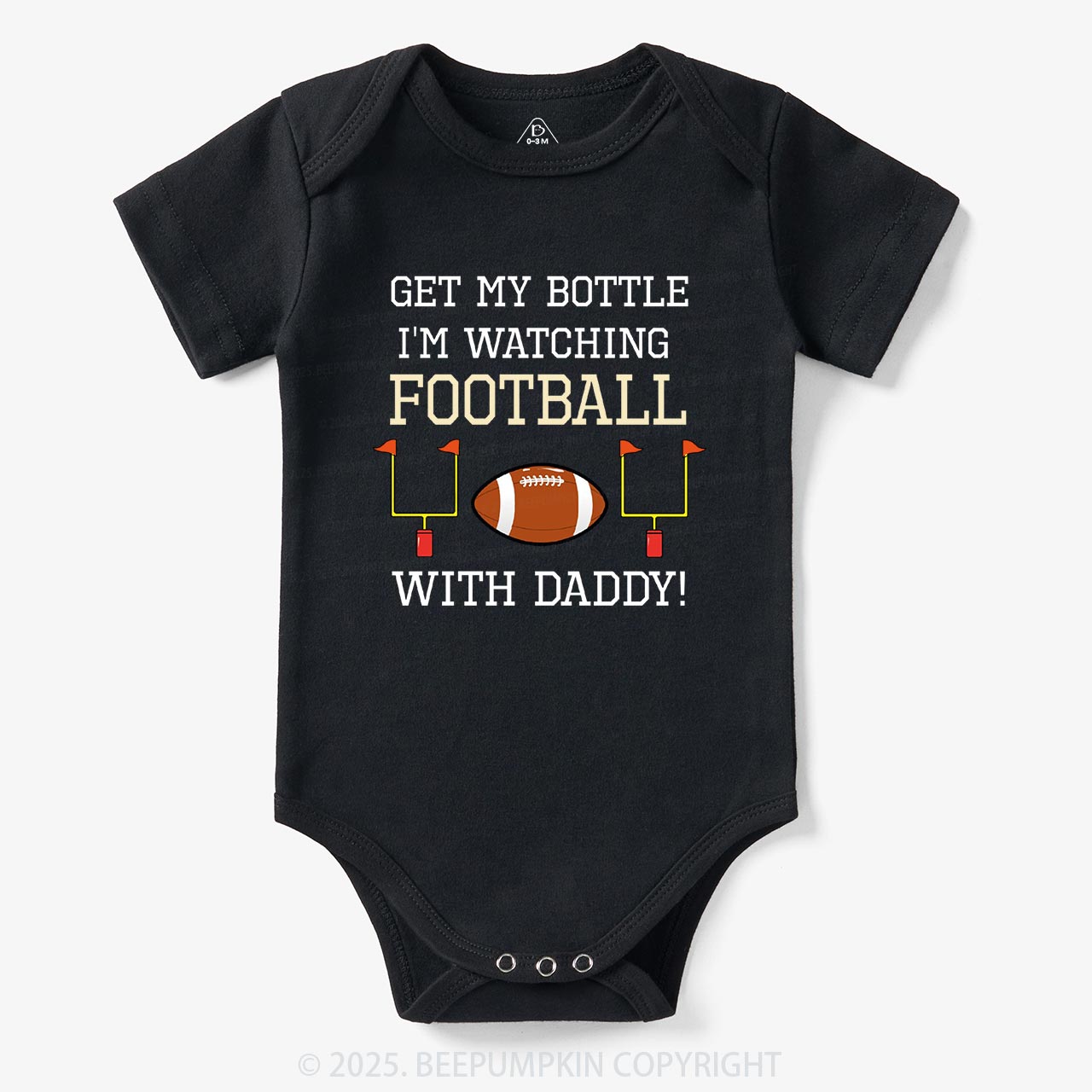  Football With Daddy Bodysuit Beepumpkin