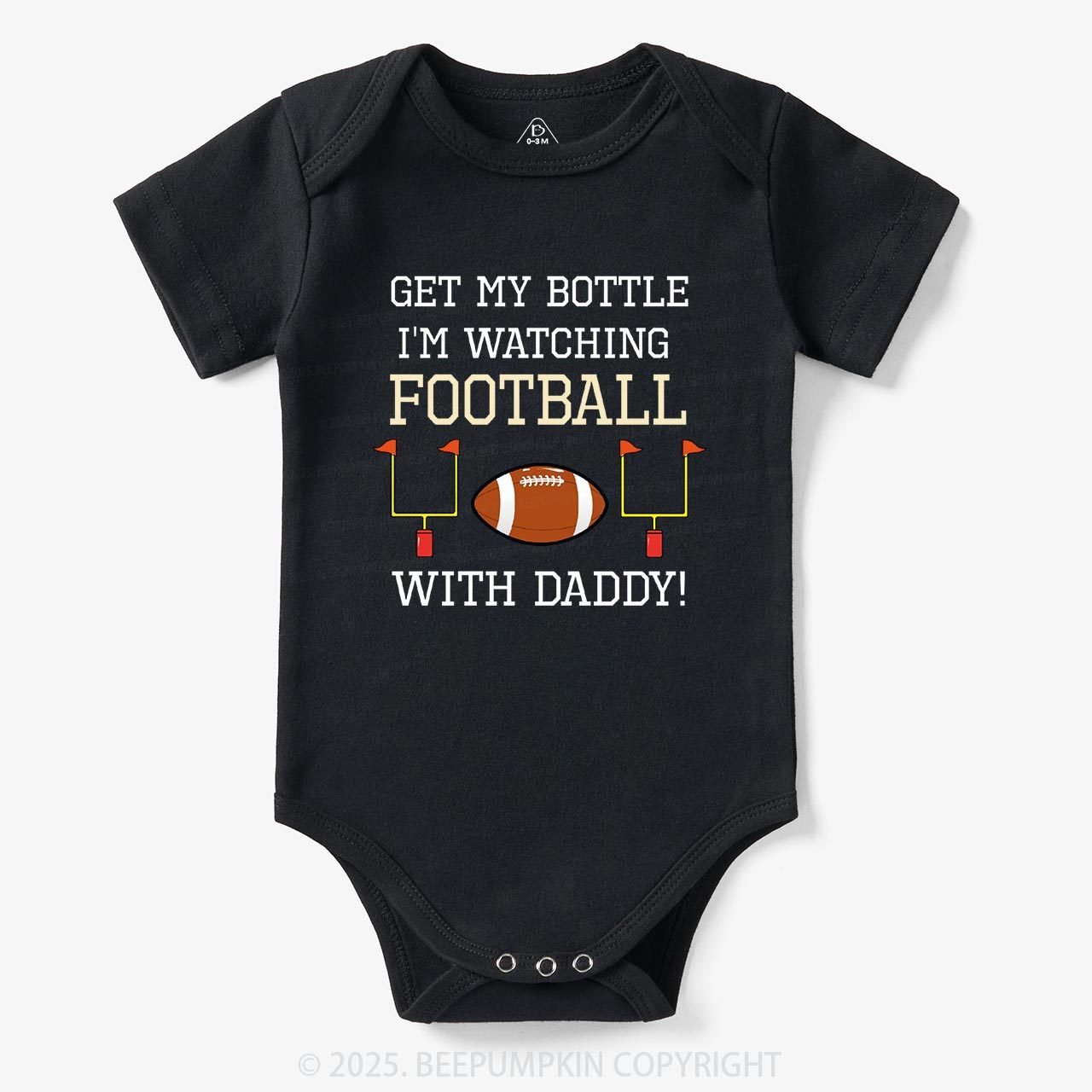  Football With Daddy Bodysuit Beepumpkin
