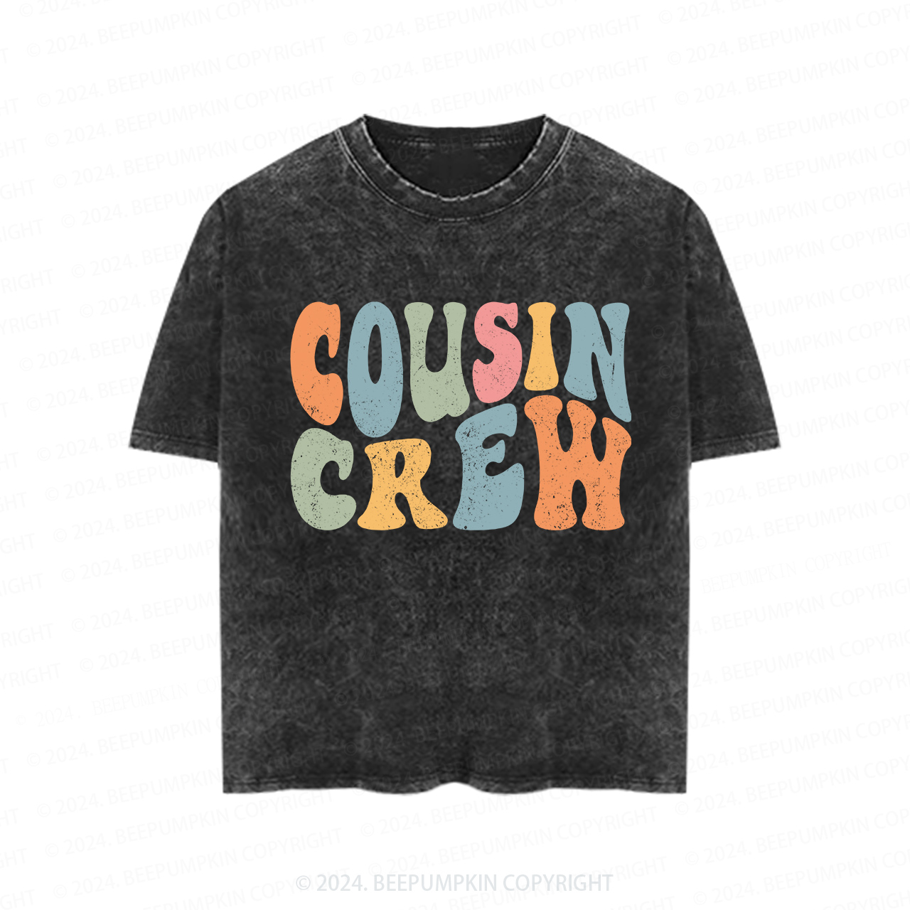 Retro Cousin Crew Toddler&Kids Washed Tees