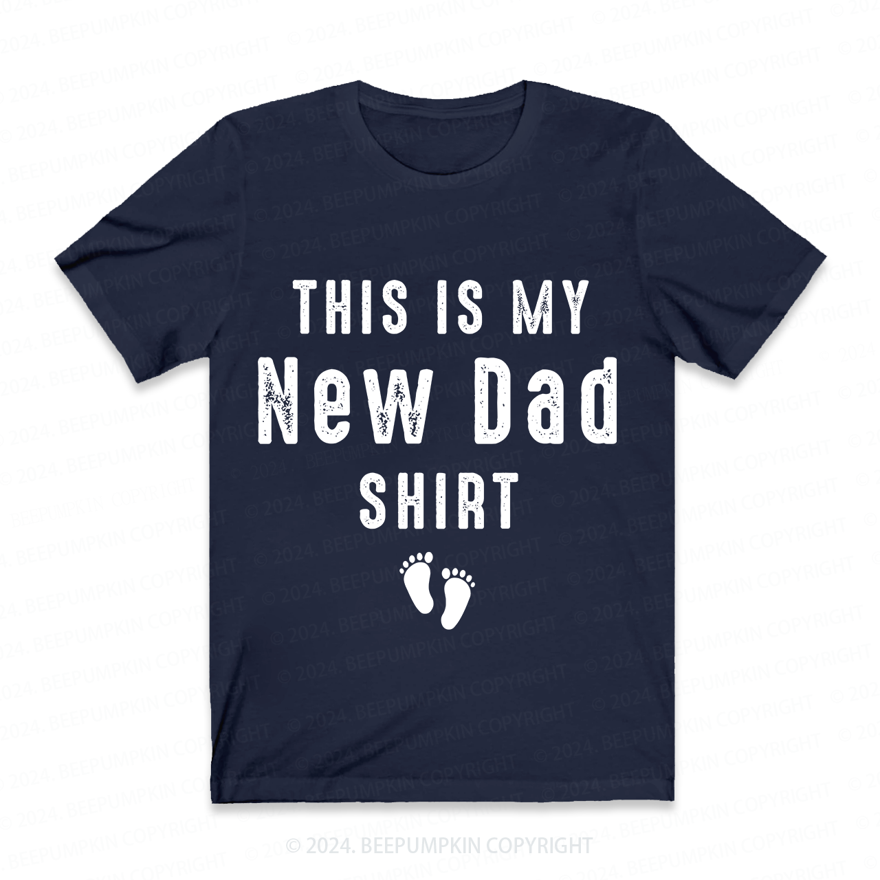 This is My New Dad Shirt First Father‘s Day T-shirt