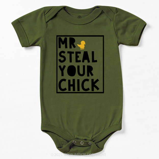 Mr Steal Your Chick Easter Bodysuit Beepumpkin