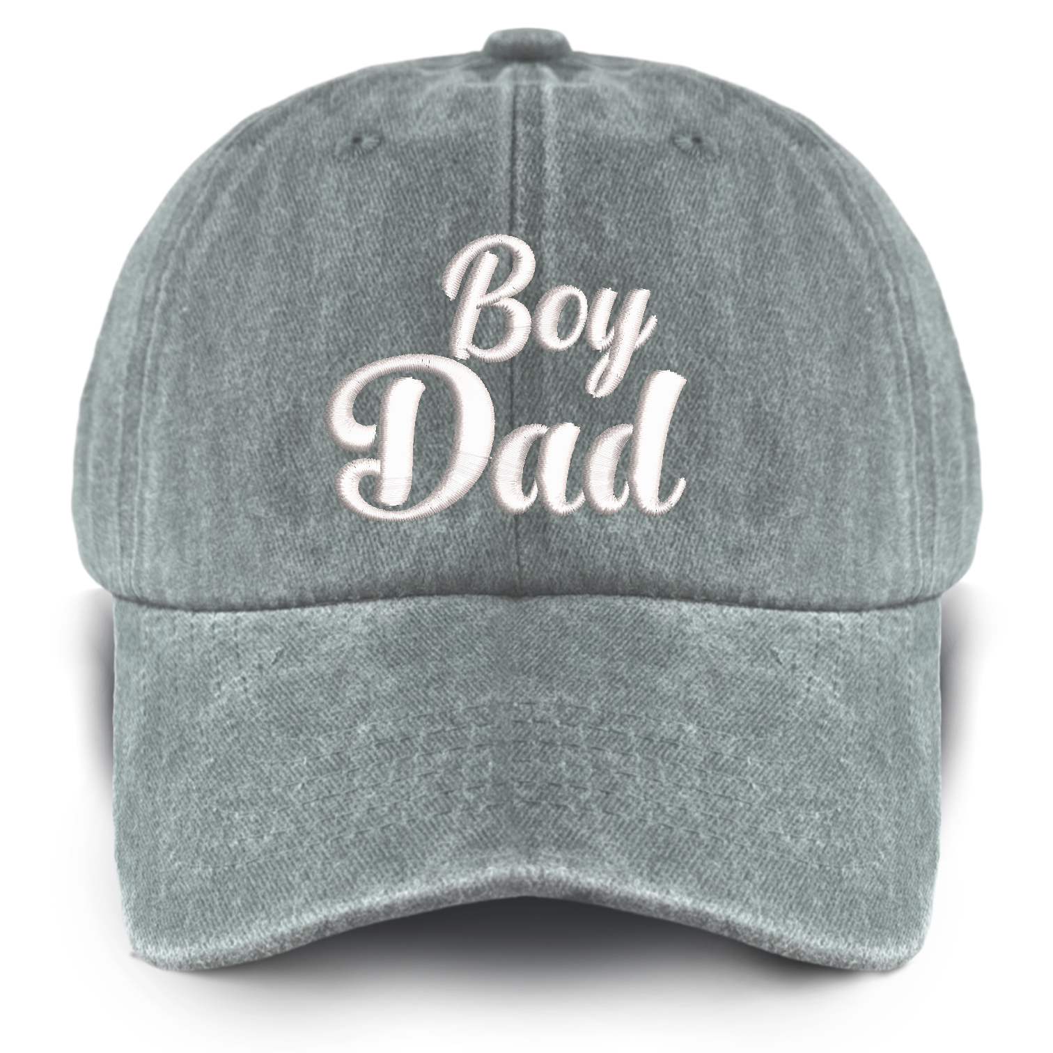 Boy Dad Embroidered Baseball Cap
