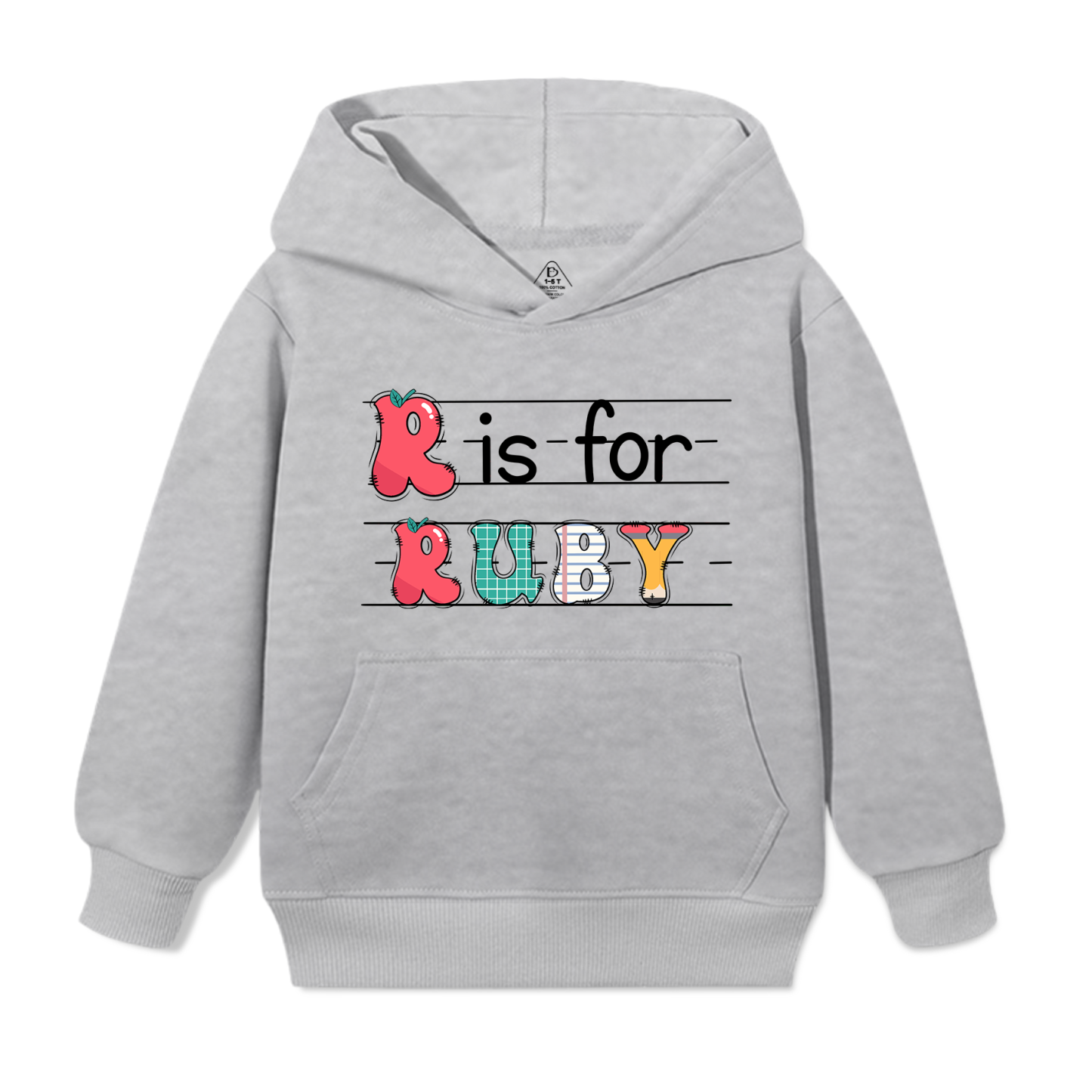 Personalized Kid’s Name Back To School Kid's Hoodies Beepumpkin