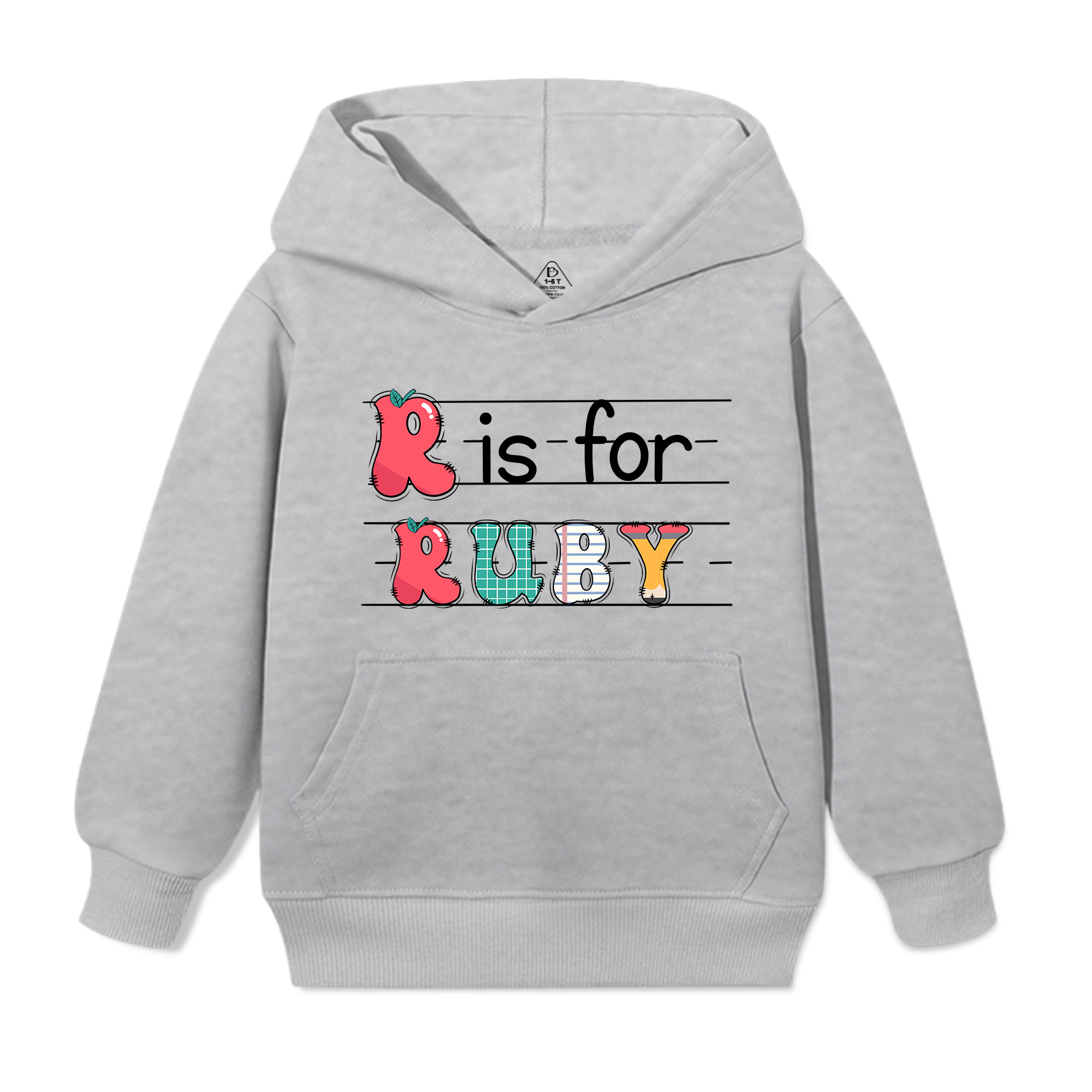 Personalized Kid’s Name Back To School Kid's Hoodies Beepumpkin
