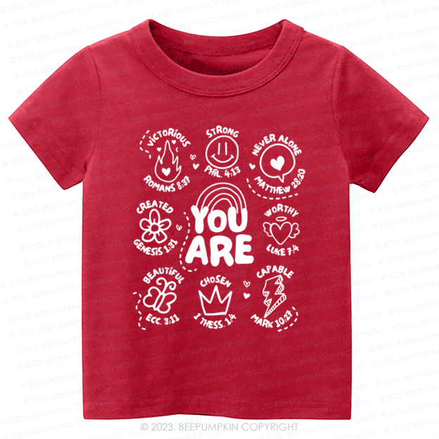 God Says You Are Kids-Toddler Tees