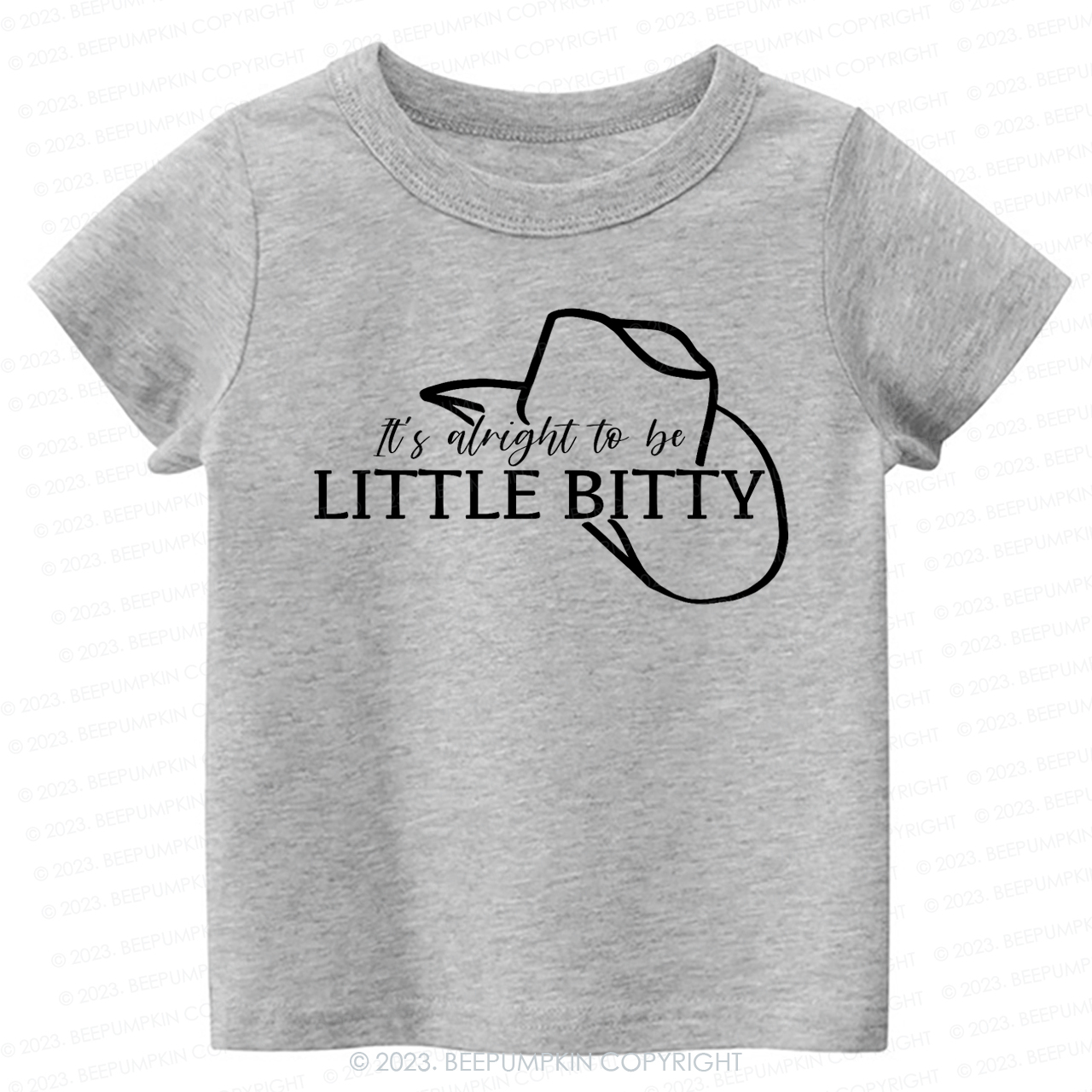 It's Alright To Be Little Bitty-Toddler Tees