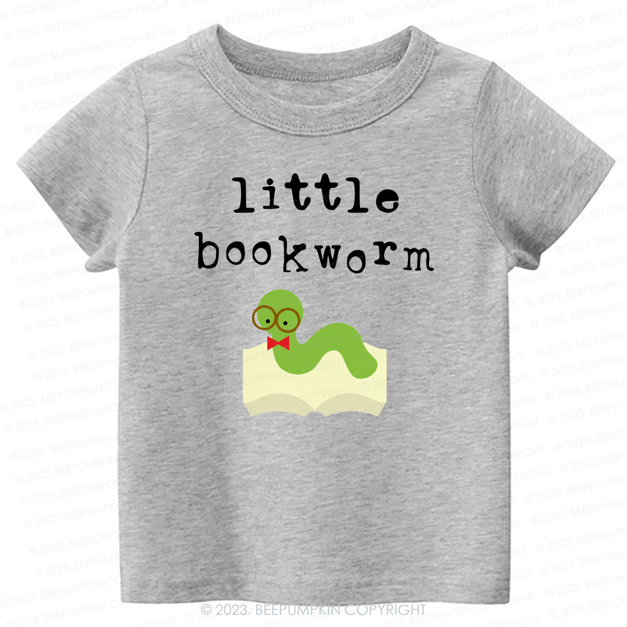 Little Bookworm Book Lovers Kids Shirt