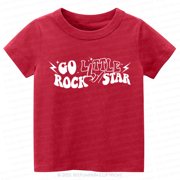 Go Little Rock Star Kids Shirt