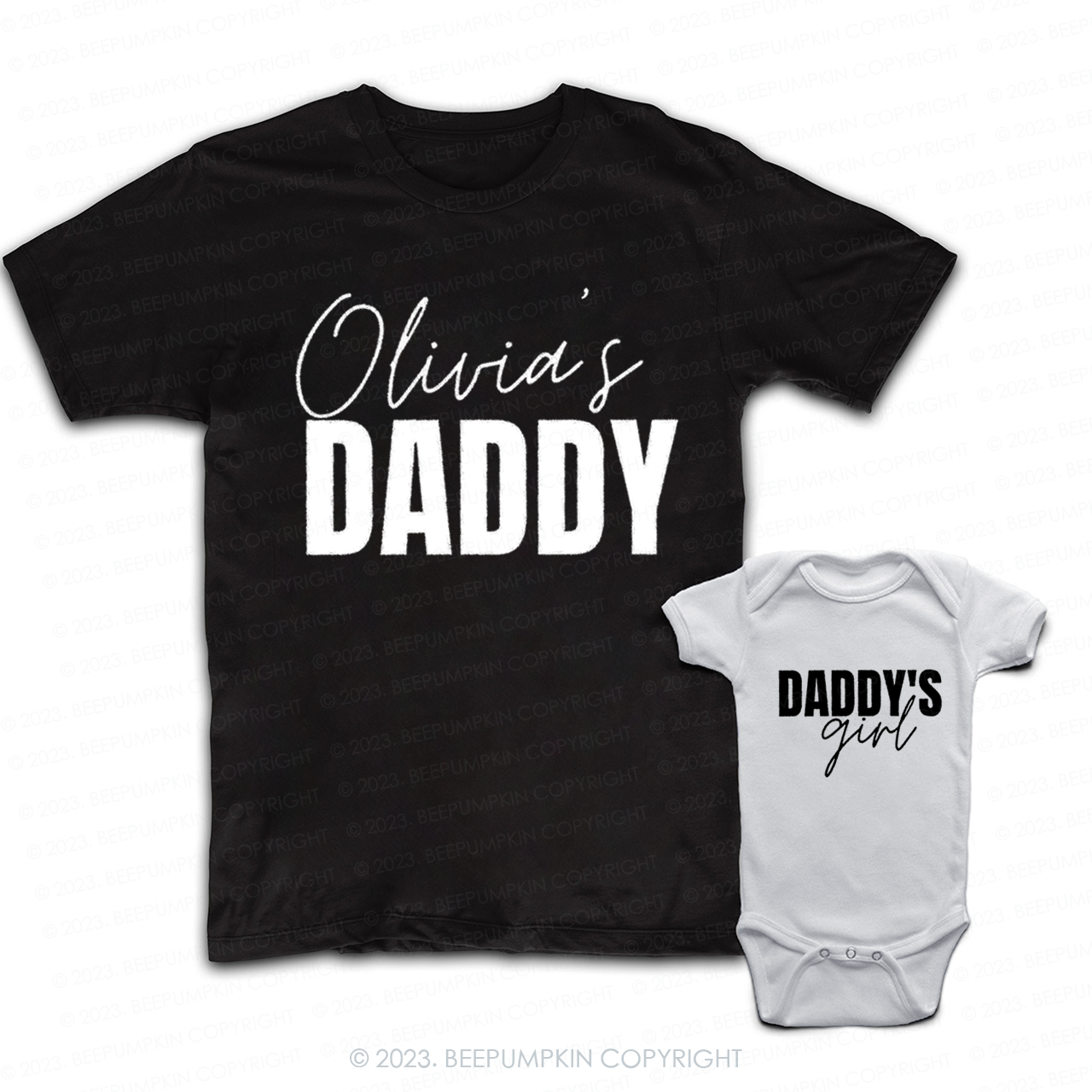 Matching Father And Daughter Dad & Me Matching T-Shirts