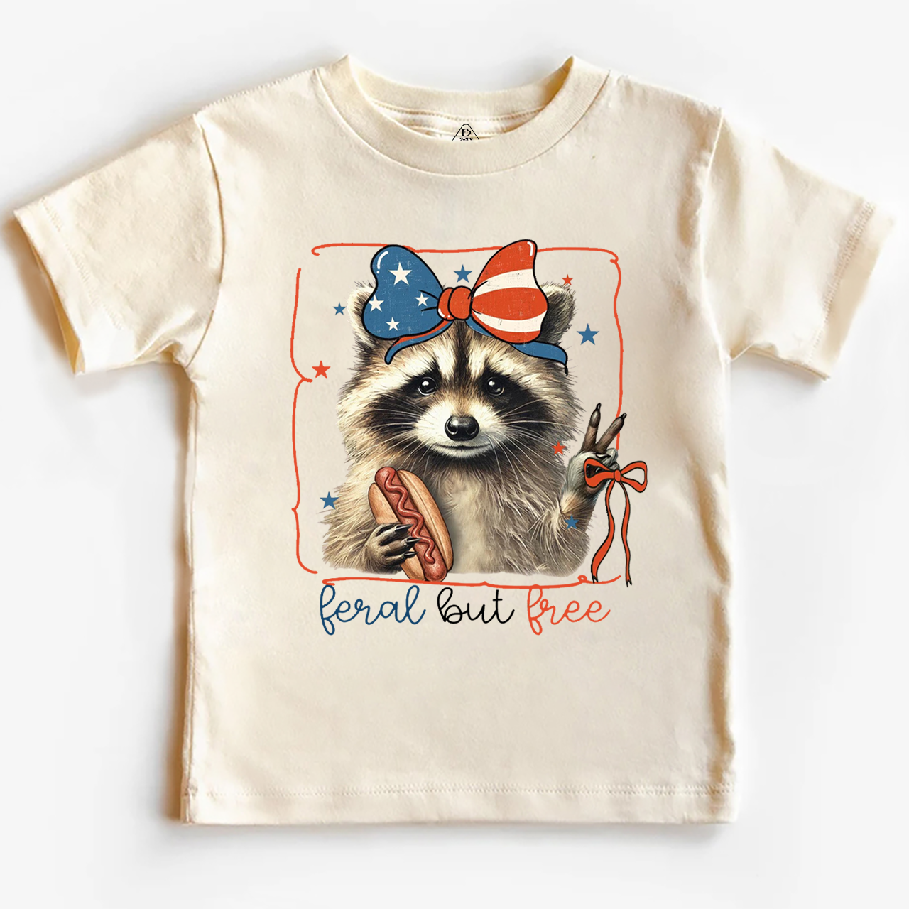 Feral But Free Raccoon Toddler&Kid's Tees Beepumpkin 
