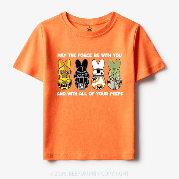 Bunny Ears Happy Easter Toddler&Kid's Tees Beepumpkin