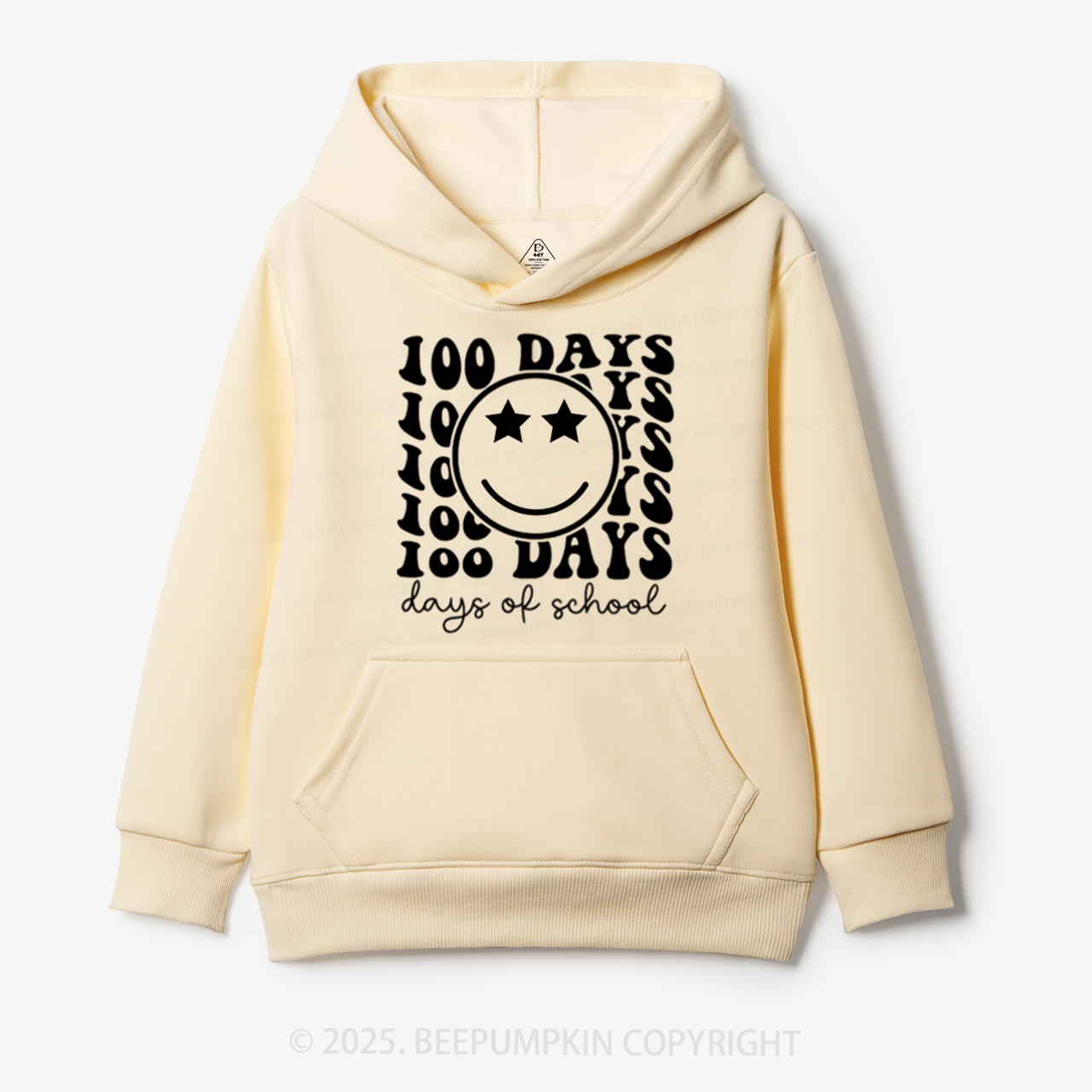 100 Days Of School Kid's Hoodies Beepumpkin