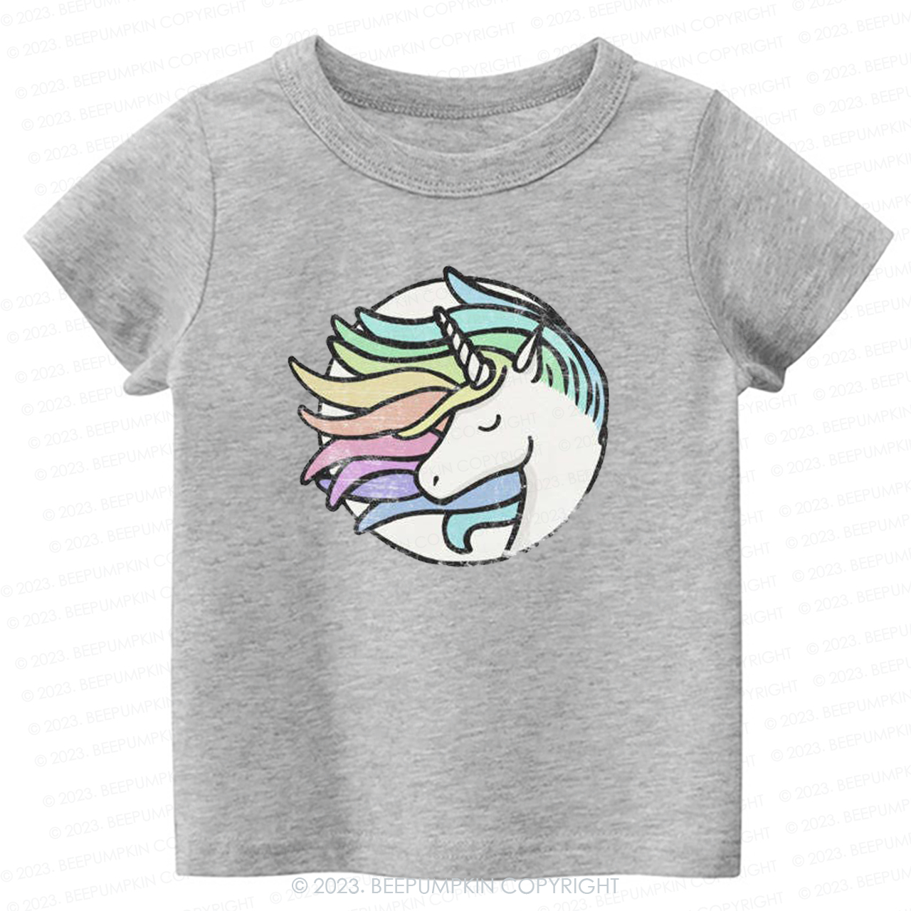 Rainbow Girls Unicorn Kids Shirt