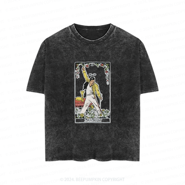 Graphic Art Rock Music With Queen Band Toddler&Kids Washed Tees          