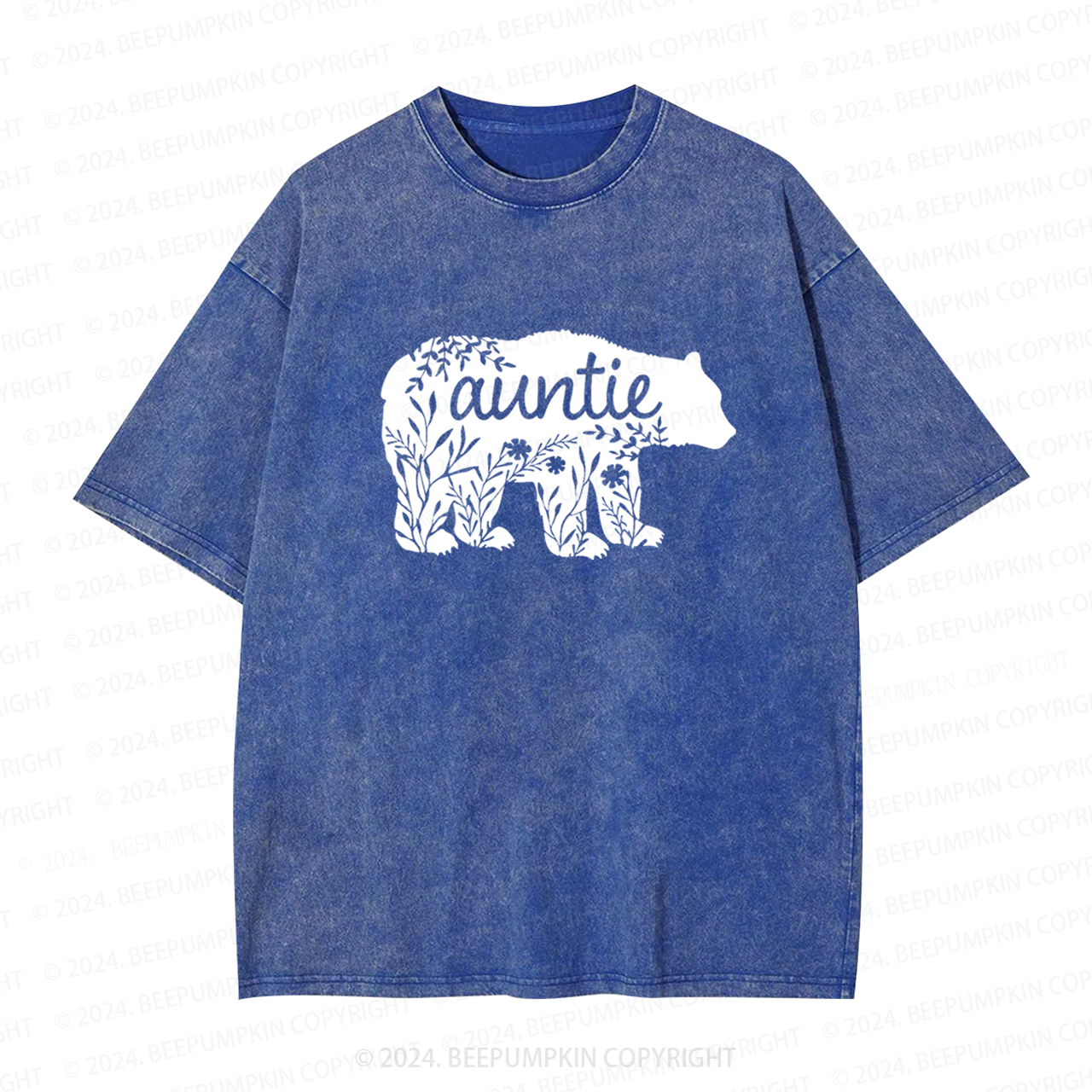 Auntie Bear Auntie Washed Tees