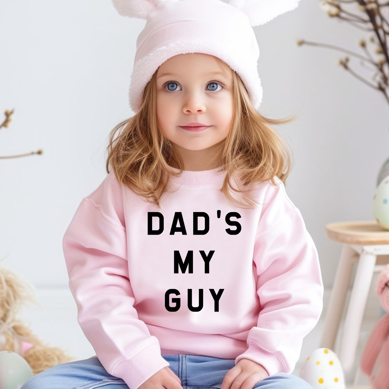 Dad's My Guy Kids Sweatshirt
