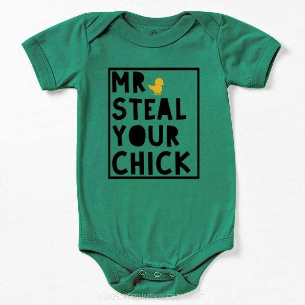 Mr Steal Your Chick Easter Bodysuit Beepumpkin