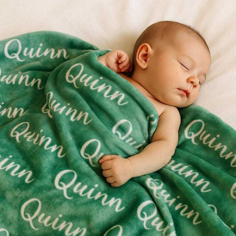 Personalized Baby Blanket (Baby Name)