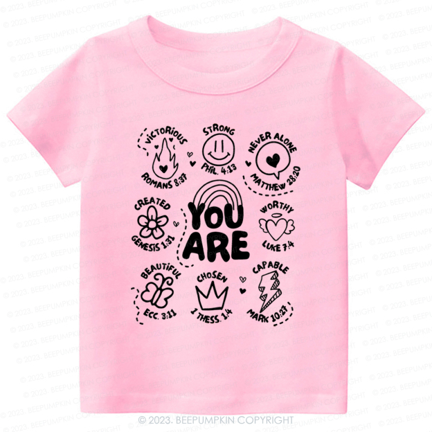 God Says You Are Kids-Toddler Tees