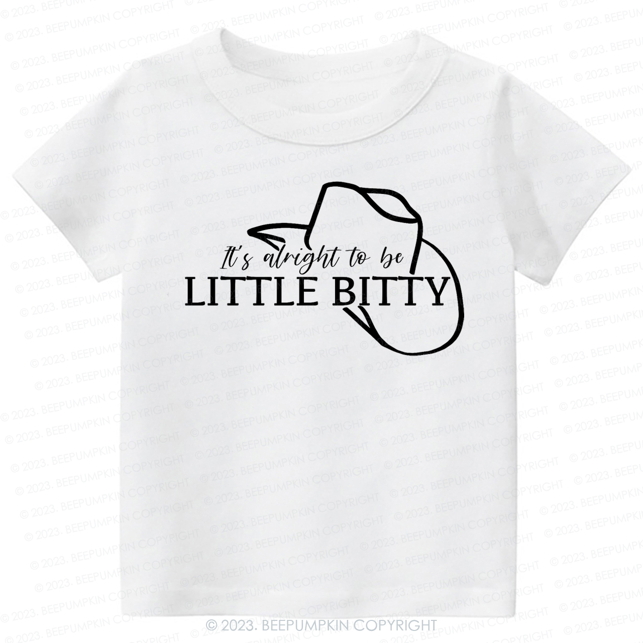 It's Alright To Be Little Bitty-Toddler Tees