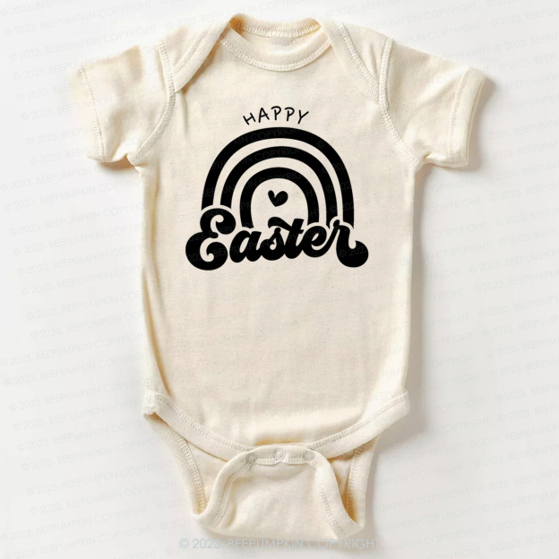 Happy Easter Rainbow Bodysuit For Baby