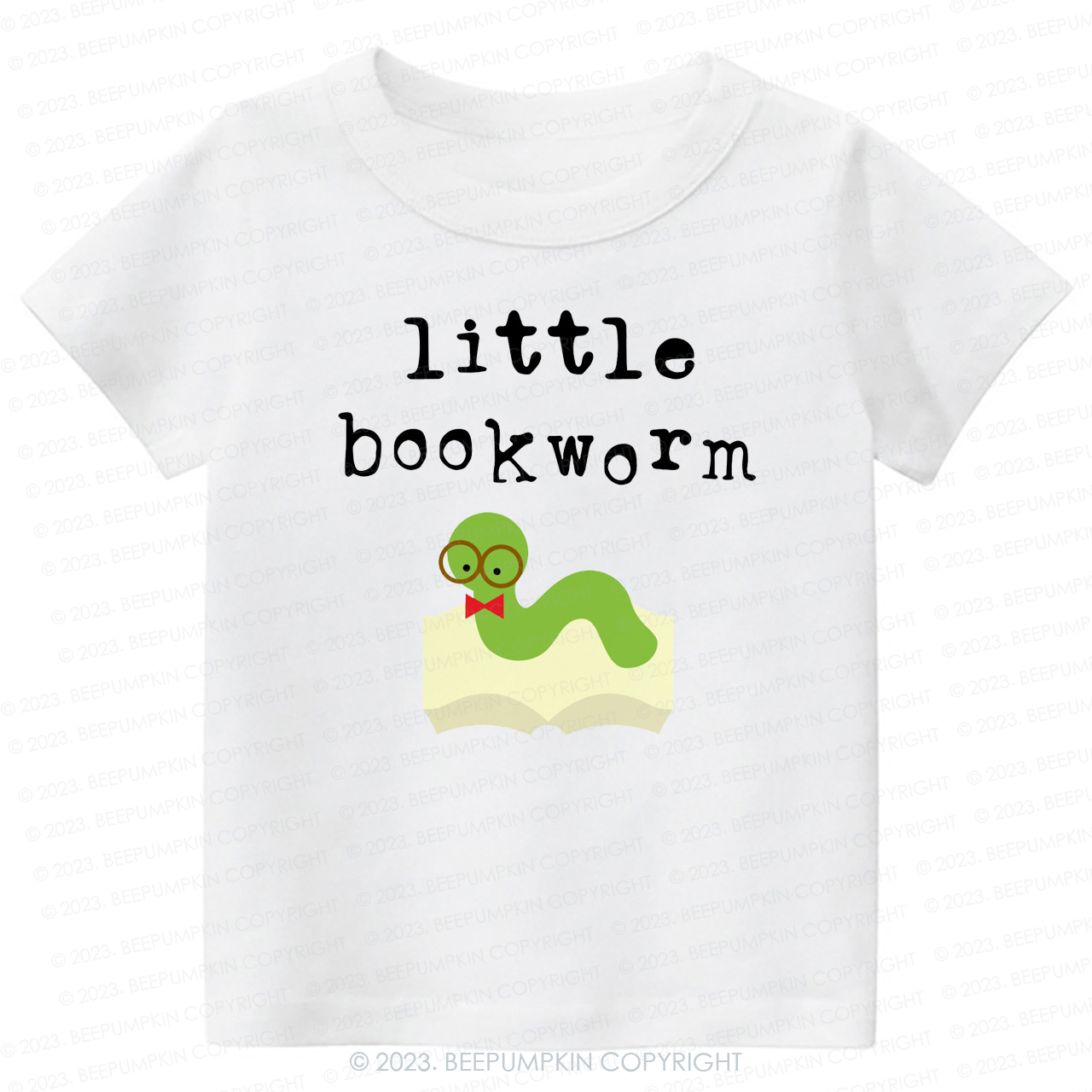 Little Bookworm Book Lovers Kids Shirt