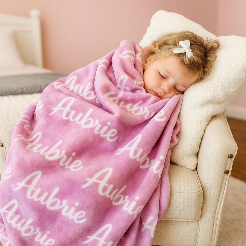 Personalized Baby Blanket (Baby Name)