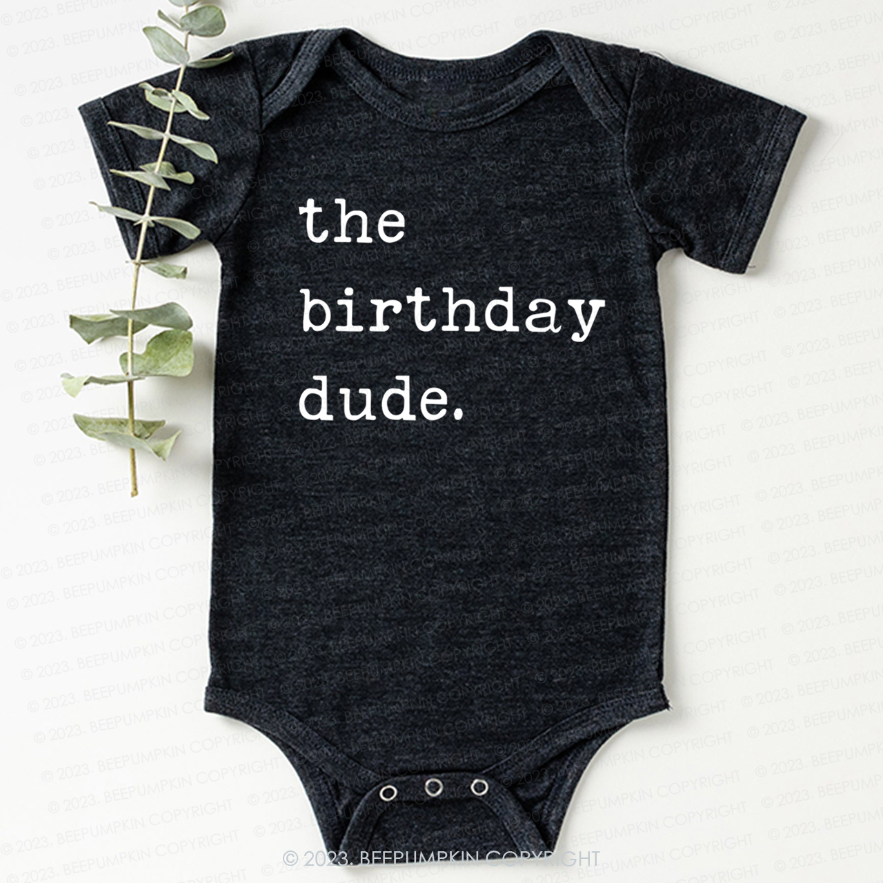 The Birthday Dude Bodysuit For Baby