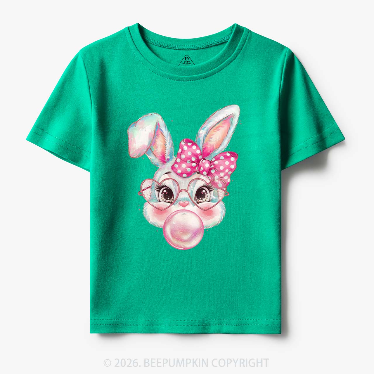 Sassy Bunny Bubble Toddler&Kids Tees