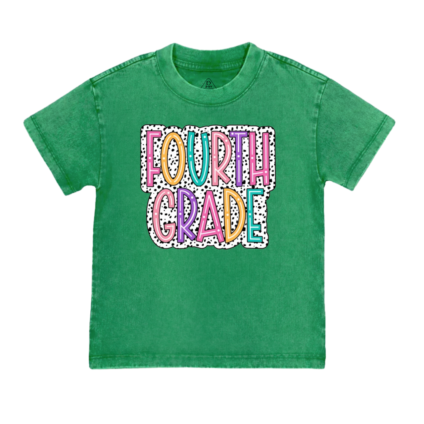 Personalized School Grade Toddler&Kids Washed Tees