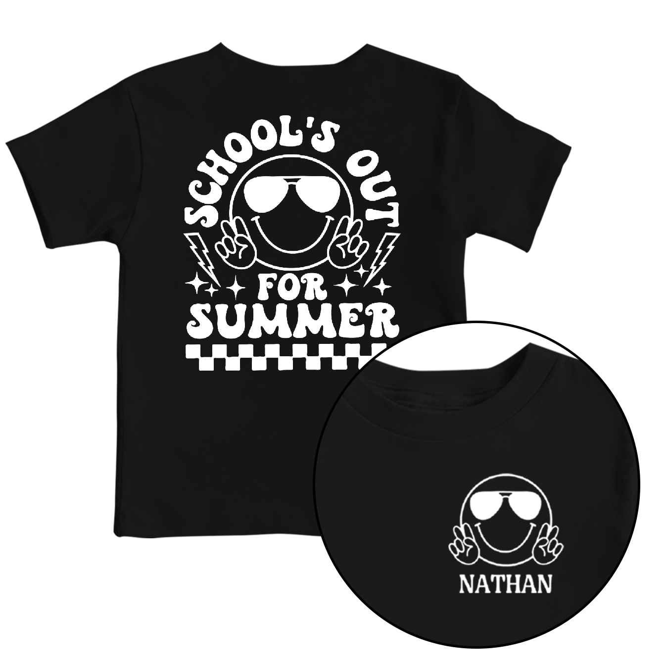 Schools Out For Summer Toddler&Kid's Tees Beepumpkin