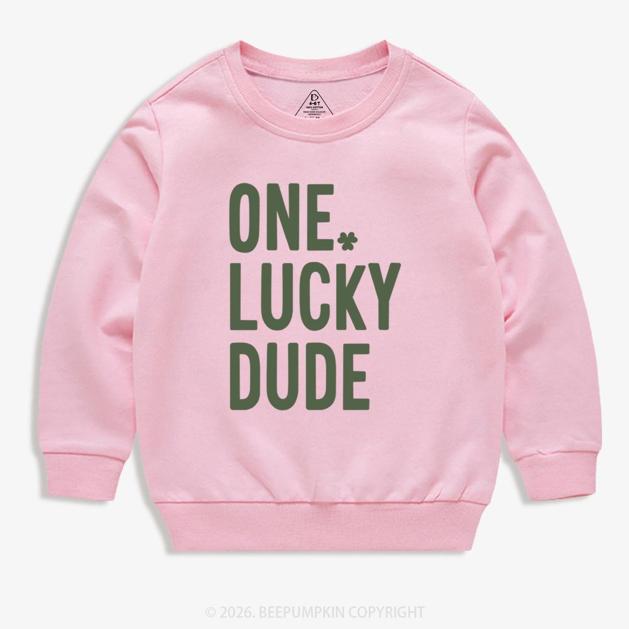 One Lucky Dude St. Patrick's Day Kid's Sweatshirt