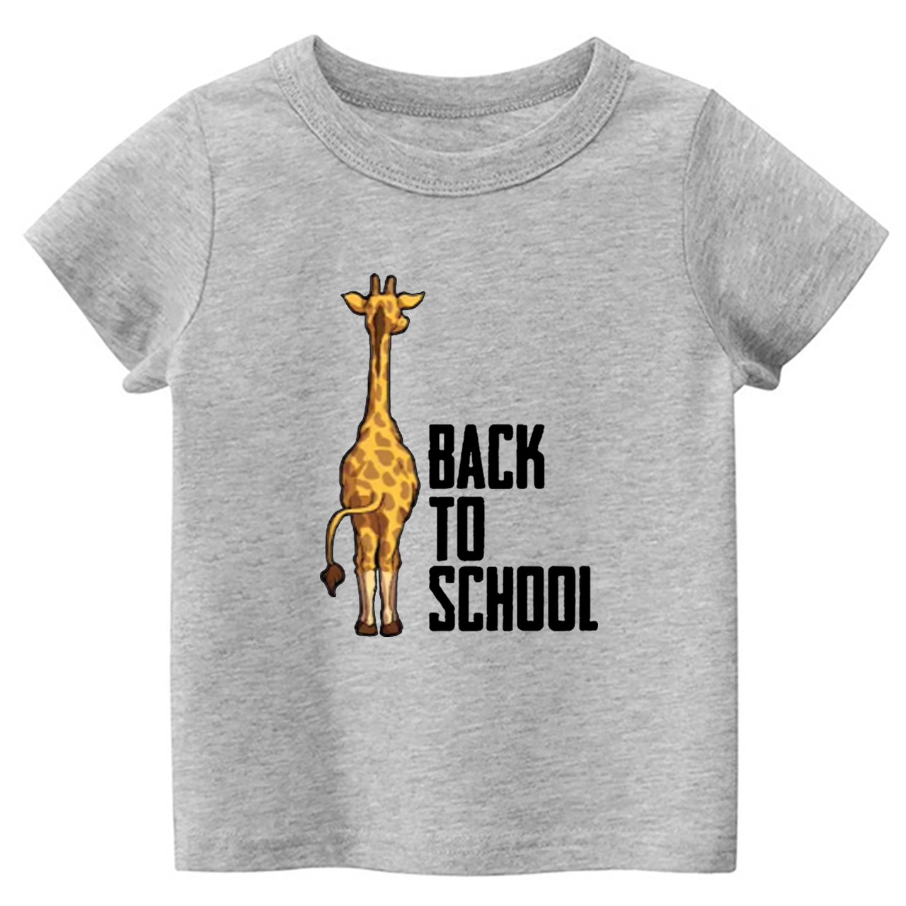 Giraffe Back To School Toddler&Kids Tees 