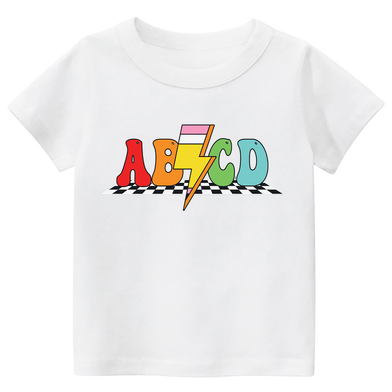 Personalized Alphabet Back To School Toddler&Kids Tees 