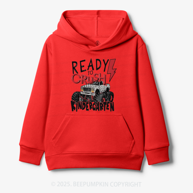 Personalized Ready To Crush Grade Kid's Hoodies Beepumpkin
