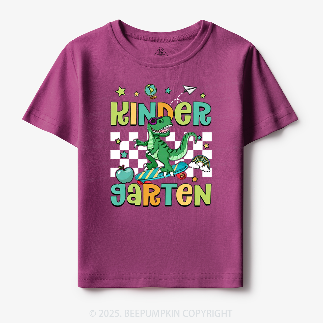 Personalized T-Rex For Boy Toddler&Kid's Tees Beepumpkin